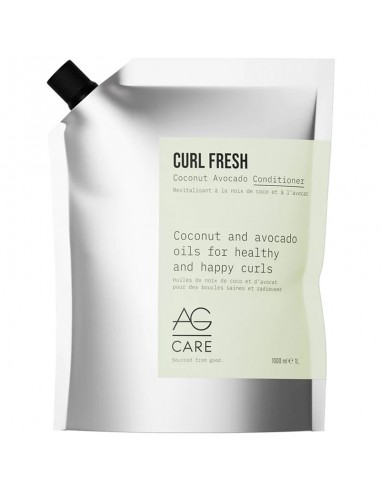 AG Care - Curl Fresh Coconut Avocado Conditioner - 1000ml Refill view 2