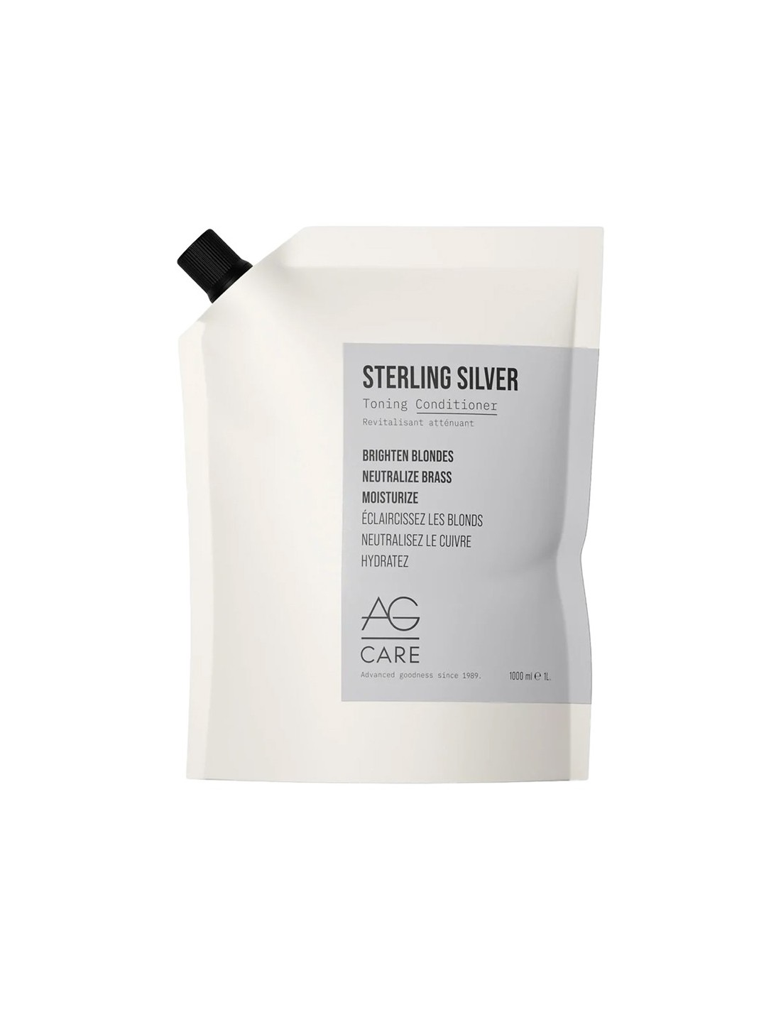 AG Care - Sterling Silver Toning Conditioner - 1000ml Refill