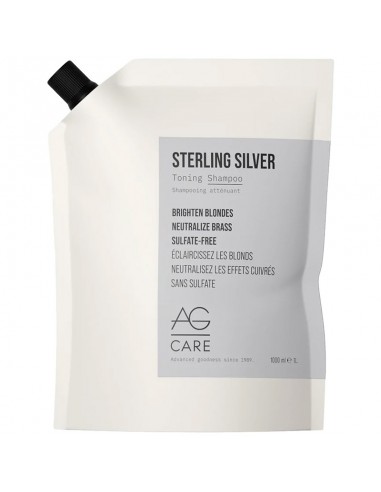 AG Care - Sterling Silver Toning Shampoo - 1000ml Refill view 2