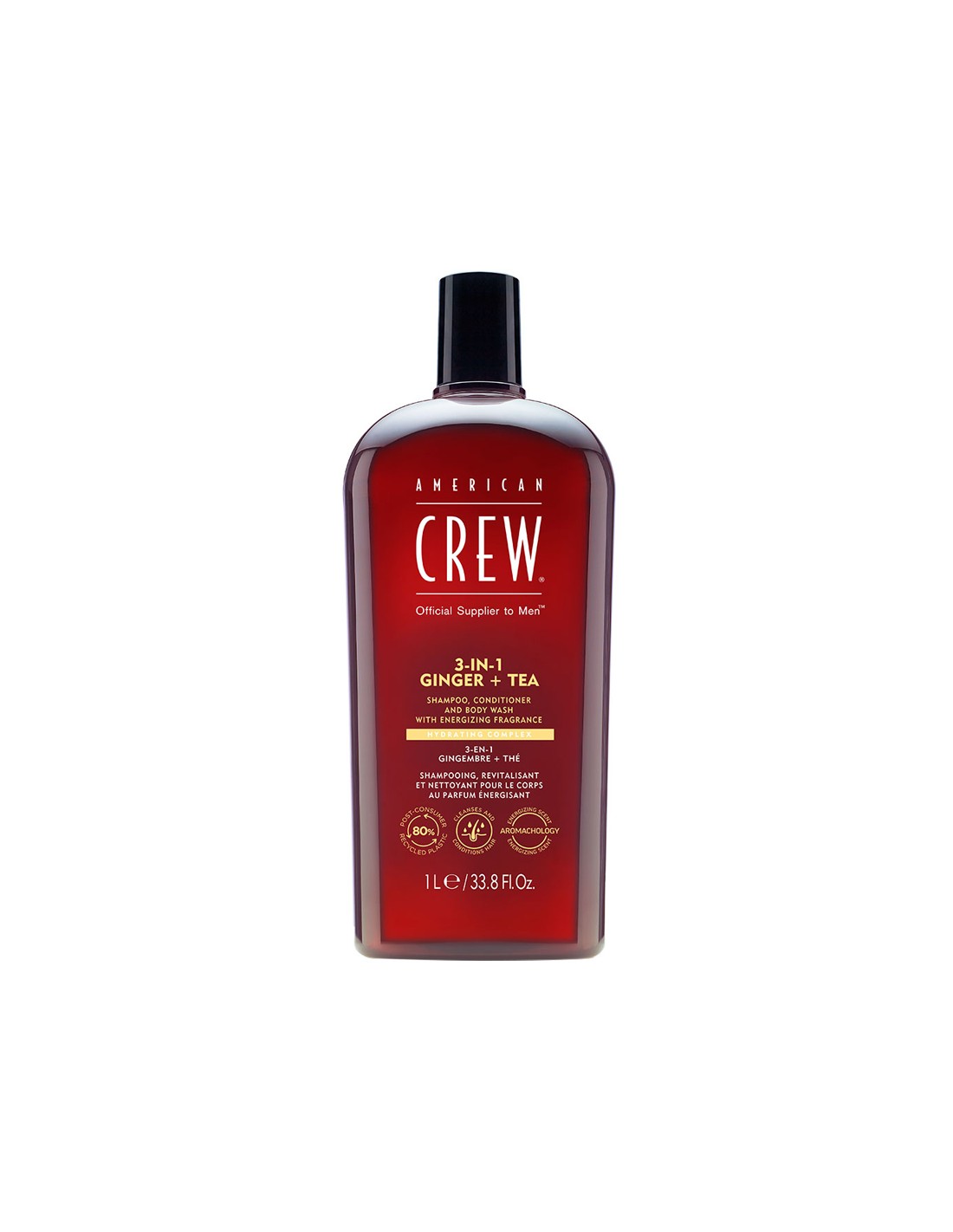 American Crew - 3-in-1 Ginger + Tea - 1000ml