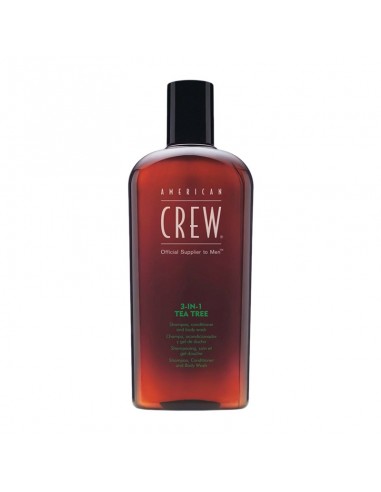 American Crew - 3-IN-1 Tea Tree Shampoo - 250ml view 2