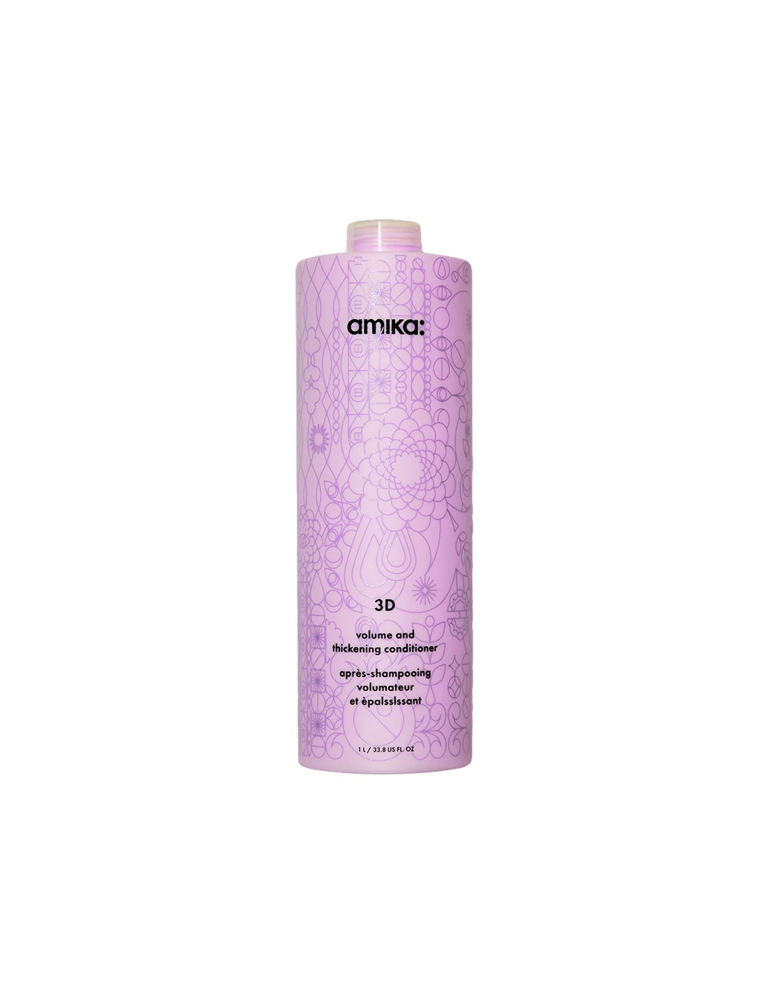 amika - 3D - Volume And Thickening Conditioner - 1000ml