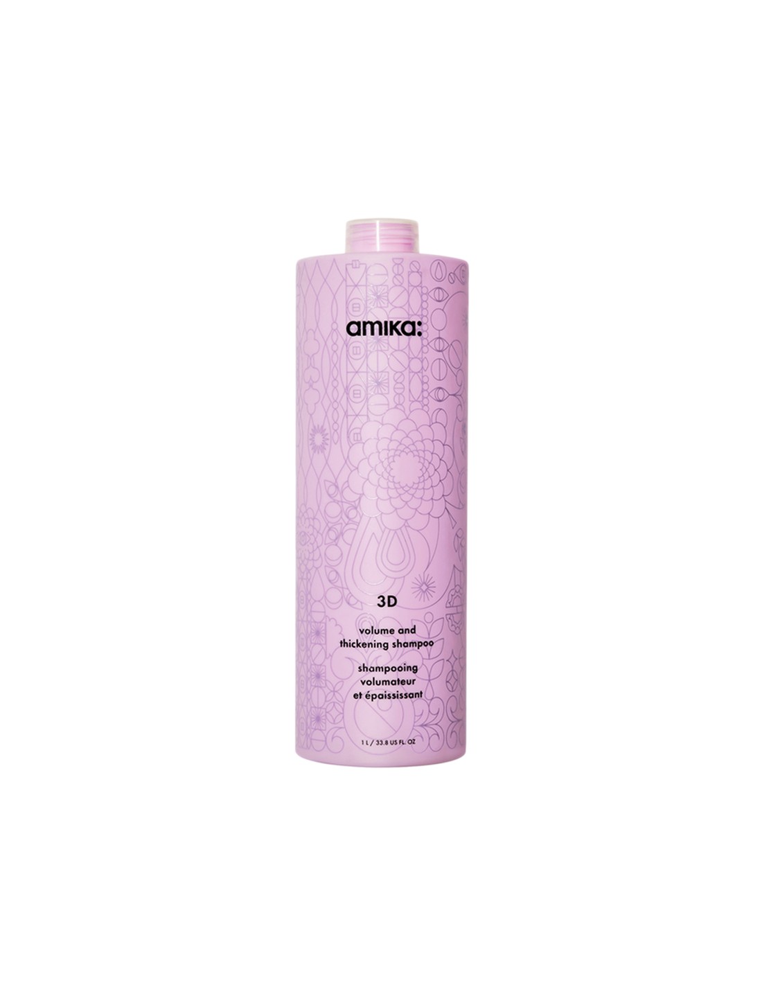 amika - 3D - Volume And Thickening Shampoo - 1000ml