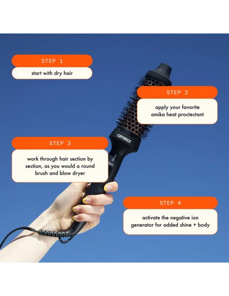 amika - Blowout Babe Thermal Brush view 4