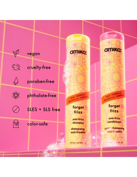 amika - Forget Frizz - Anti-Frizz Shampoo - 1000ml view 9