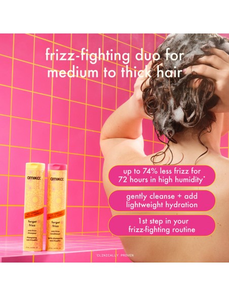 amika - Forget Frizz - Anti-Frizz Shampoo - 275ml view 5