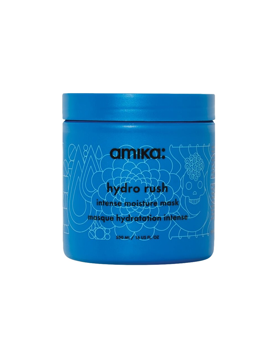 amika - Hydro Rush - Intense Moisture Mask - 500ml