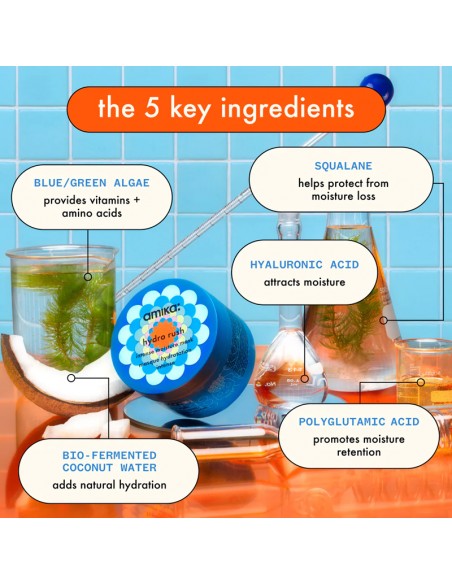 amika - Hydro Rush - Intense Moisture Mask - 500ml view 5