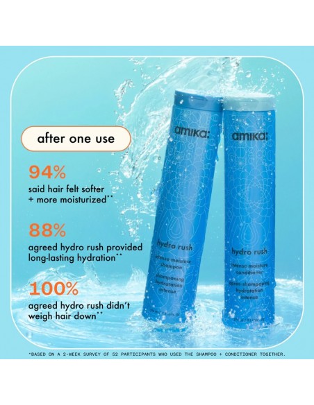 amika - Hydro Rush Intense Moisture Conditioner - 275ml view 5