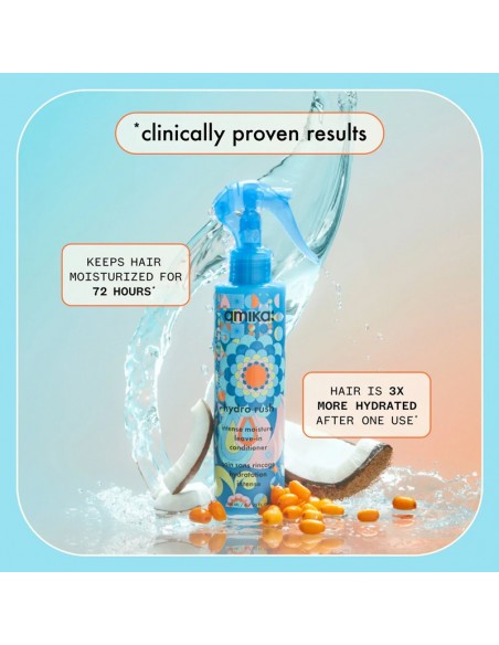 amika - Hydro Rush Intense Moisture Leave-In Conditioner - 200ml view 5