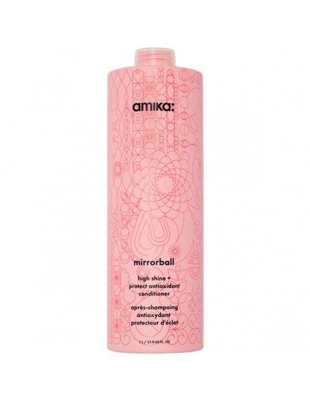 amika - Mirrorball - High Shine & Protect Antioxidant Conditioner - 1000ml view 3