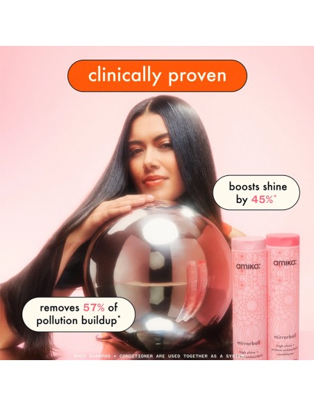 amika - Mirrorball - High Shine & Protect Antioxidant Conditioner - 1000ml view 5