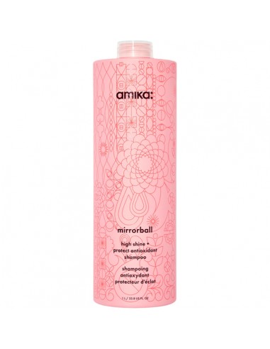 amika - Mirrorball - High Shine & Protect Antioxidant Shampoo - 1000ml view 2