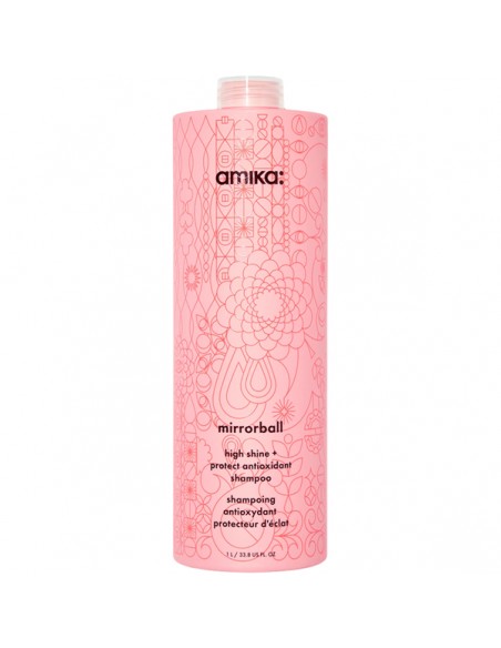 amika - Mirrorball - High Shine & Protect Antioxidant Shampoo - 1000ml view 3