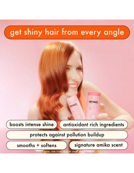 amika - Mirrorball - High Shine & Protect Antioxidant Shampoo - 275ml view 5
