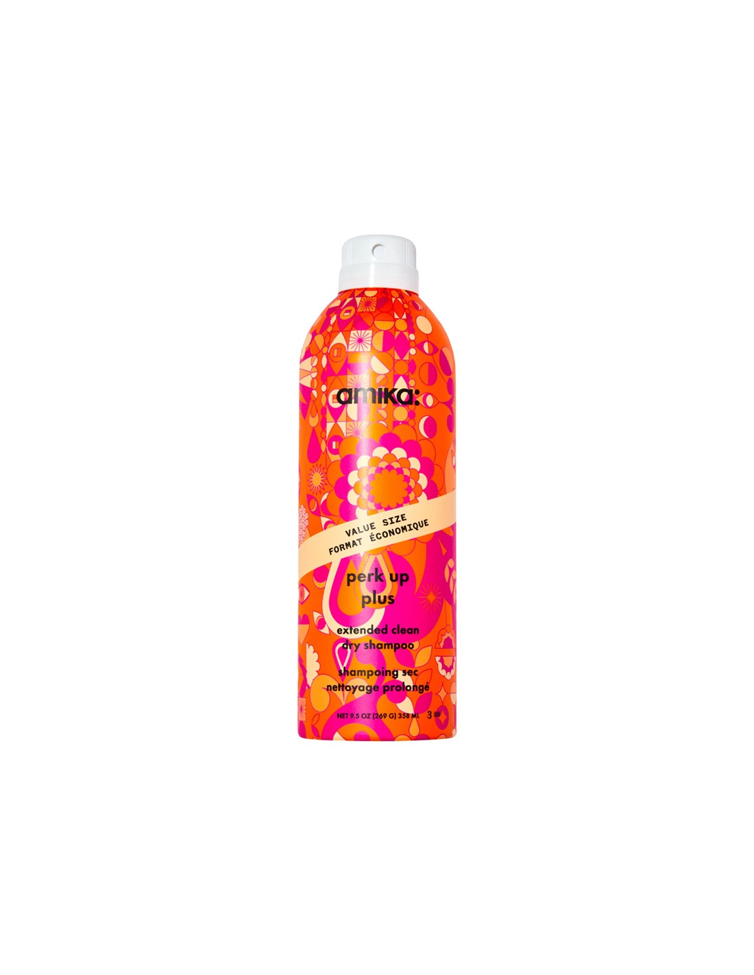 amika - Perk Up Plus - Extended Clean Dry Shampoo - 358ml