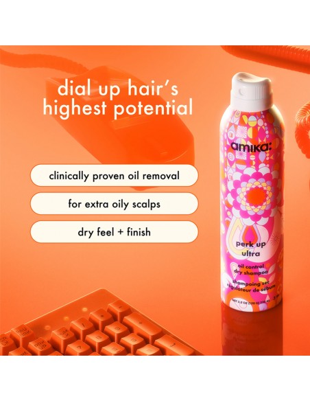 amika - Perk Up Ultra - Oil Control Dry Shampoo - 84ml view 4