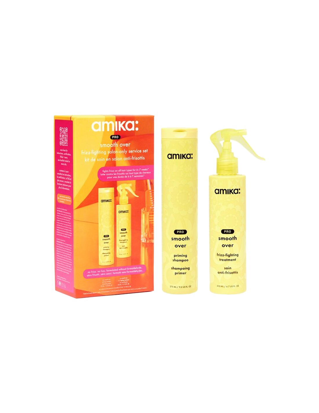amika - Pro Smooth Over - Frizz Fighting Duo