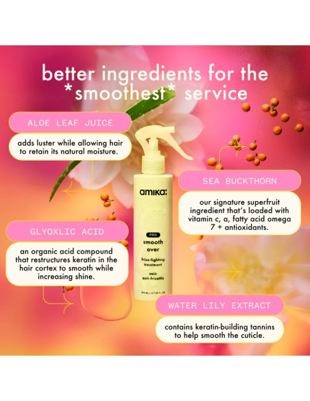 amika - Pro Smooth Over - Frizz-Fighting Treatment - 200ml view 8