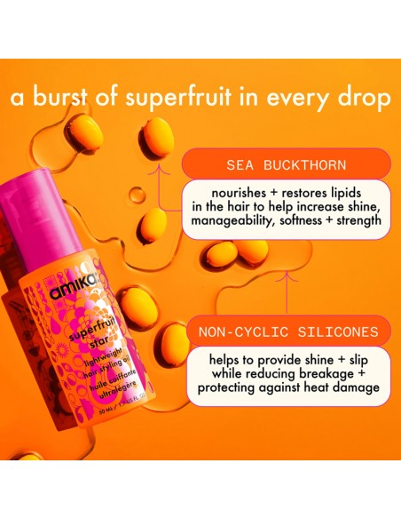 amika - Superfruit Star - Styling Oil - 50ml view 6