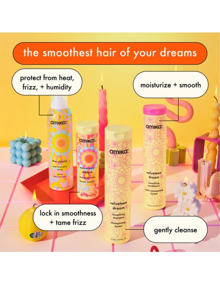 amika - Velveteen Dream Smoothing Shampoo - 1000ml view 8