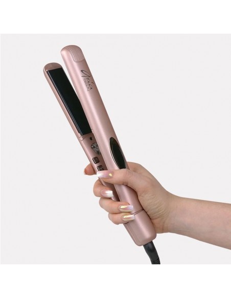 Aria Beauty - Infrared Ceramic Hair Straightener - 1 Inch Rose Gold view 4