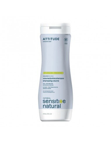 Attitude - Sensitive Natural - Volume & Shine Shampoo Unscented - 473ml view 2