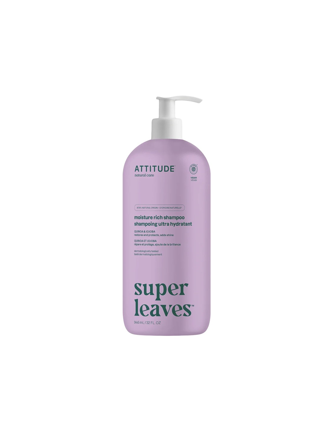 Attitude - Super Leaves - Moisture Rich Shampoo - 946ml