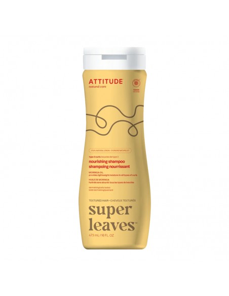 Attitude - Super Leaves - Nourishing Shampoo For Curly Hair - 473ml view 3