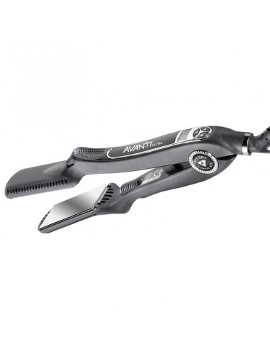 Avanti Flat Iron - Ultra Nano-Silver Ceramic Titanium Wet-to-Dry - 1-3/8" view 2