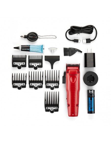 BaBylissPRO Clipper - FXONE Lo-ProFX Red view 4