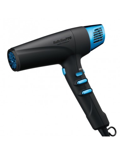 BaBylissPRO Hairdryer - Nano Titanium Dual Ionic High-Speed Hairdryer (Midnight Blue) view 2