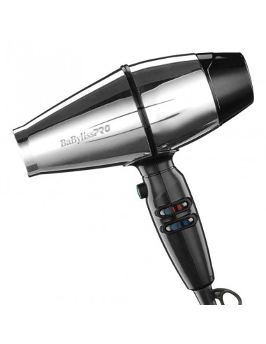 BaBylissPRO Hairdryer - STEELFX Stainless Steel view 2