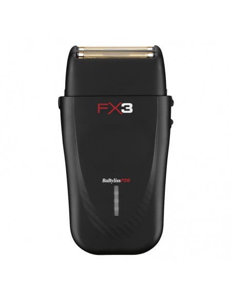 BaBylissPRO Shaver - FX3 High Speed Double Foil Shaver Black view 4