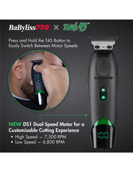 BaBylissPRO Trimmer - Tomb45® Wireless-Charging Trimmer view 6
