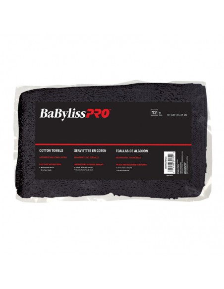BaBylissPRO - Deluxe Bleach Proof Towels - 12pk view 3
