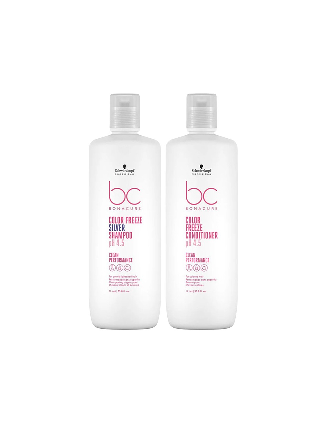 BC Clean Performance - Color Freeze Silver - Litre Duo