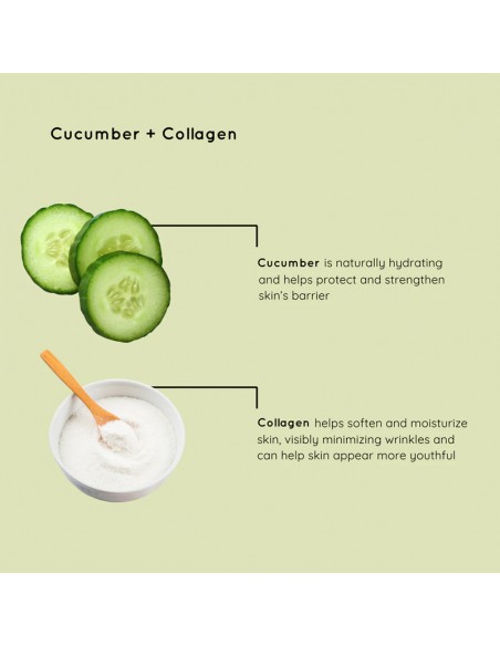 BCL Be Care Love - VitaLuxe Makeup Removing Cleansing Wipes - Radiant Cucumber + Collagen 60ct view 4