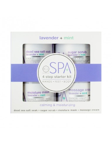 BCLSpa -  Lavender & Mint 4 Step Spa Kit view 2