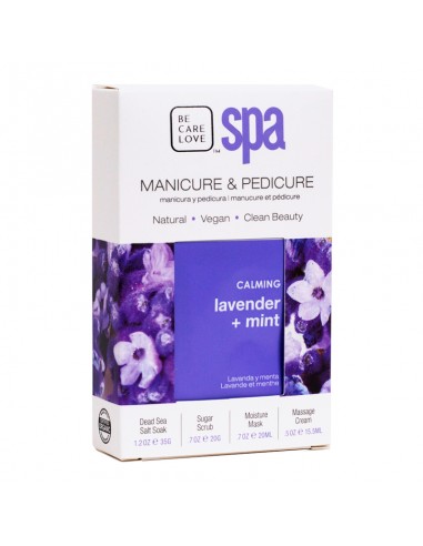 BCLspa -  Lavender & Mint Packette Box view 2