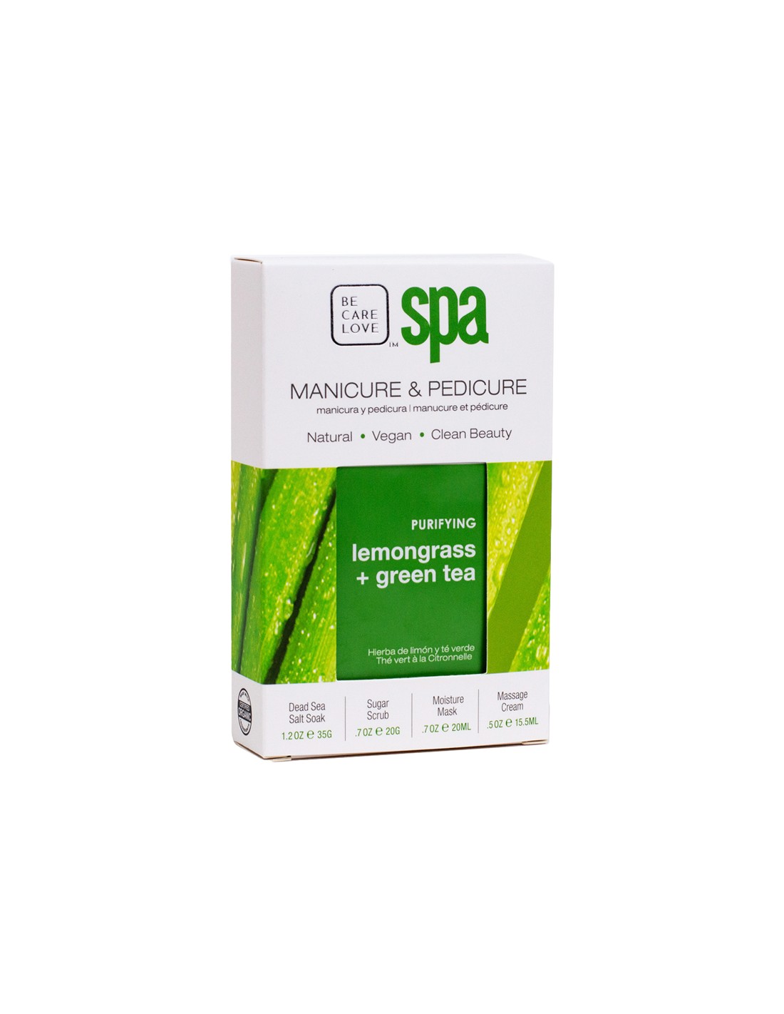 BCLspa -  Lemongrass & Green Tea Packette Box