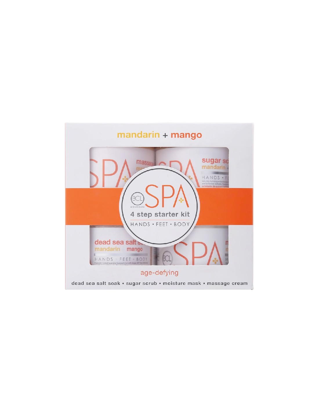 BCLspa -  Mandarin & Mango 4 Step Spa Kit