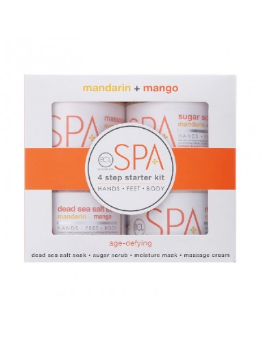 BCLspa -  Mandarin & Mango 4 Step Spa Kit view 2