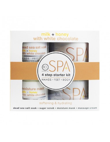 BCLspa -  Milk & Honey with White Chocolate 4 Step Spa Kit view 2