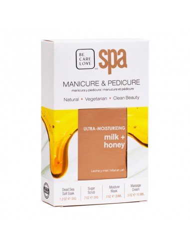 BCLspa -  Milk & Honey with White Chocolate Packette Box view 2