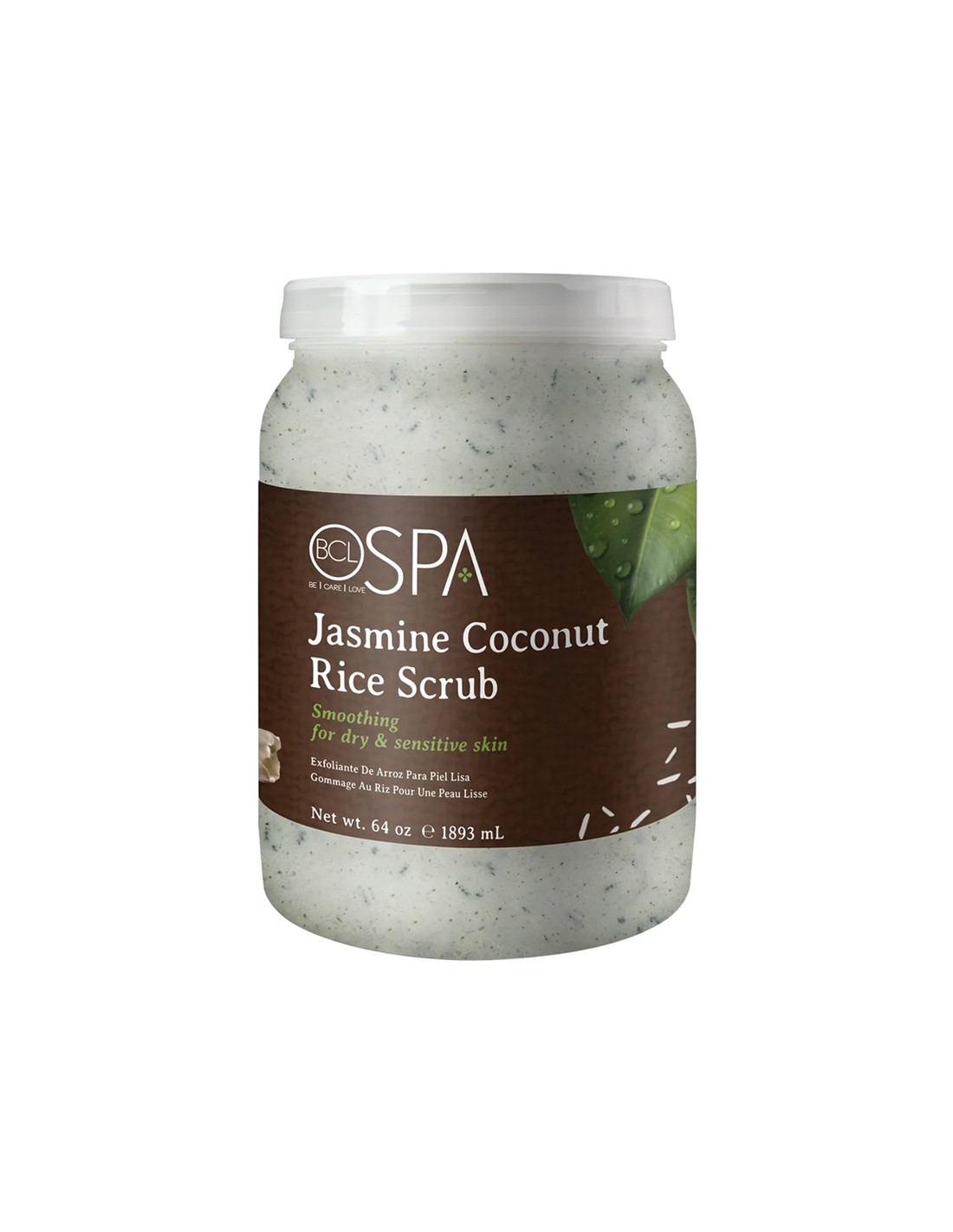 BCLspa - Jasmine Coconut Rice Scrub - 1814g
