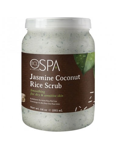 BCLspa - Jasmine Coconut Rice Scrub - 1814g view 2
