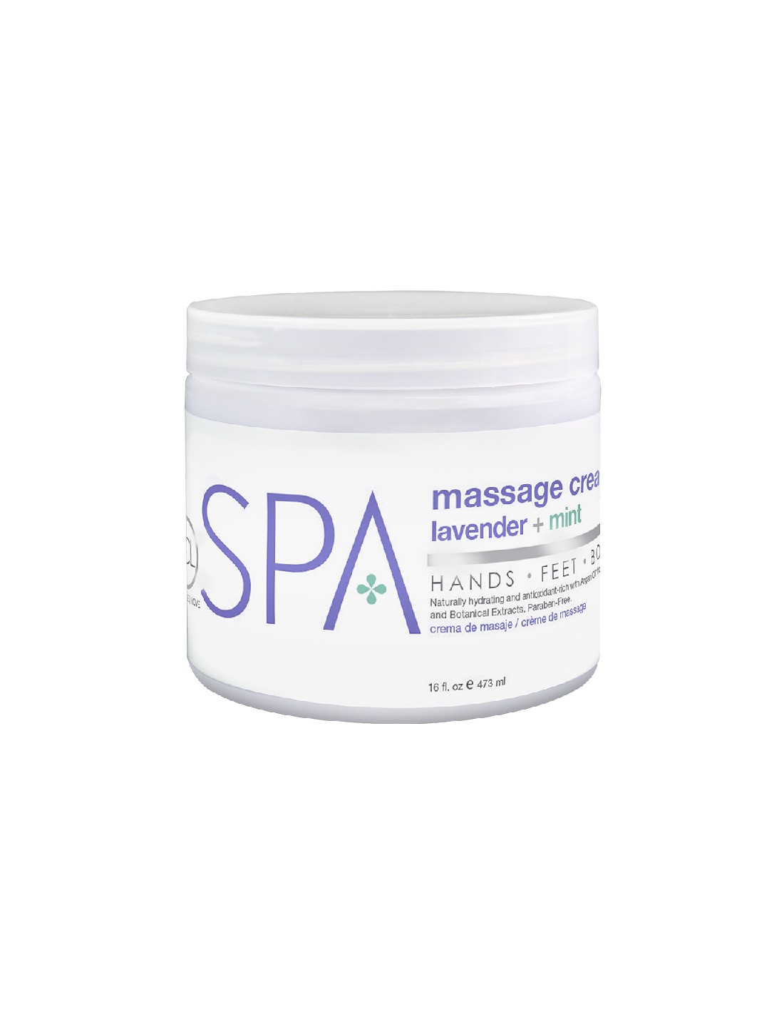 BCLspa - Lavender & Mint Massage Cream - 473ml