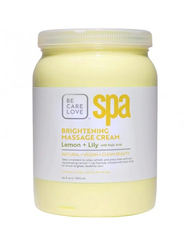 BCLspa - Lemon & Lily With Kojic Acid Massage Cream - 1892ml view 2