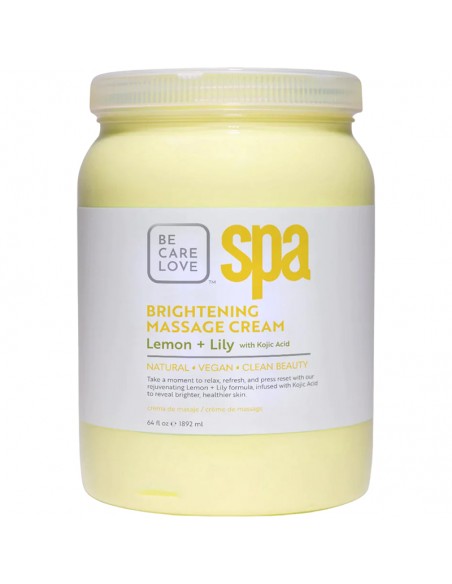 BCLspa - Lemon & Lily With Kojic Acid Massage Cream - 1892ml view 3